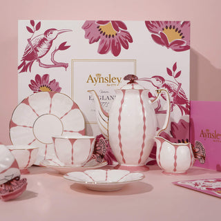 Butterfly Coffee Pot 700ml-Pink
