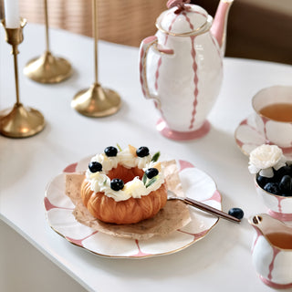 Butterfly Side Plate-Pink 16cm