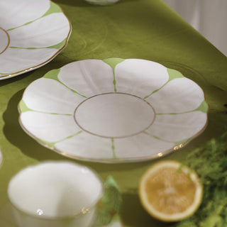 Butterfly Sweet Plate-Green 21.5cm