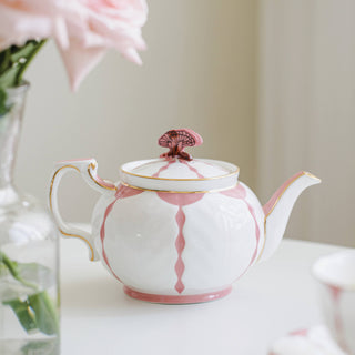 Butterfly Teapot 600ml-Pink