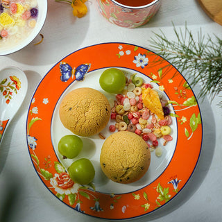 Cottage Garden Sweet Plate Set of 4