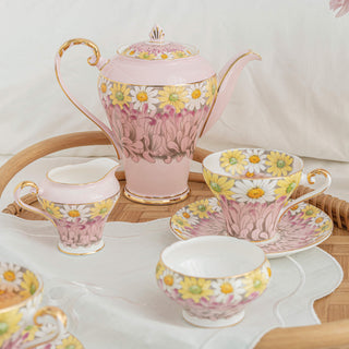 Daisy Teapot 650ml-Pink