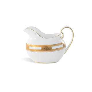 Empress White & Gold Cream Dispenser