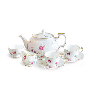 Florida Crocus 7 Pieces Tea Set with 600ml Teapot