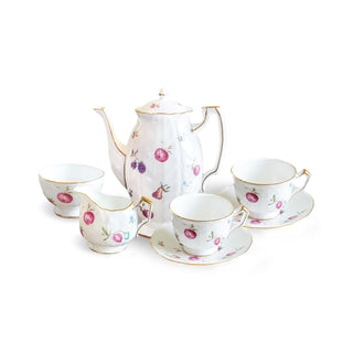 Florida Crocus 7 Pieces Tea Set with 700ml Teapot