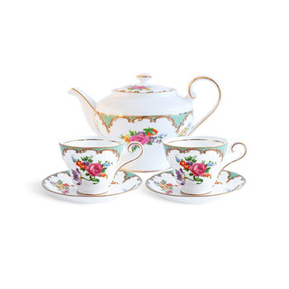 Wilton 5 Pieces Tea Set-Green