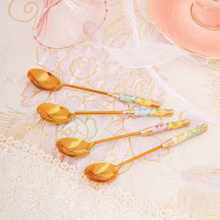 Daisy Teaspoon-Pink