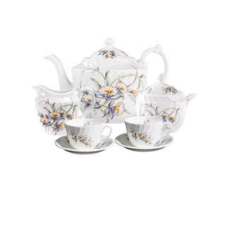 Just Orchid 7 Pieces Tea Set