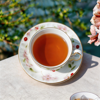 Cherry Blossom Oban Tea Cup & Suacer