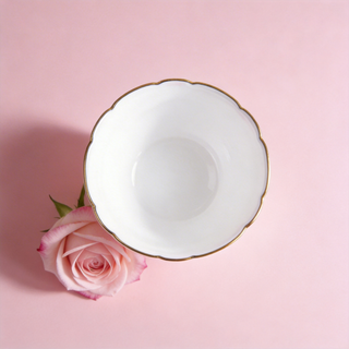 Butterfly Sugar Bowl Round-Pink