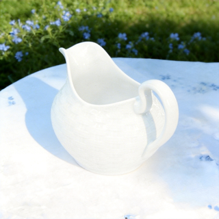 Basketweave Creamer