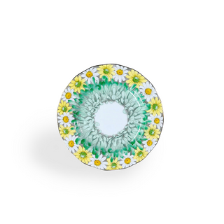 Daisy Sweet Plate-Green