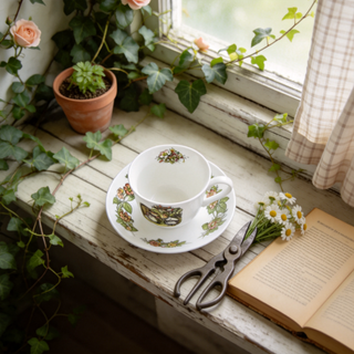 Brambly Hedge Manor Feast Tea Cup & Saucer - Afternoon Grove