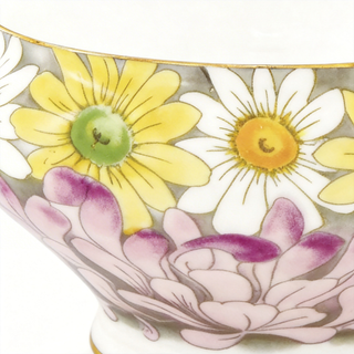 Daisy Sugar Bowl Round-Pink