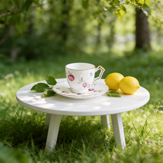 Florida Crocus Coffee Cup & Stand