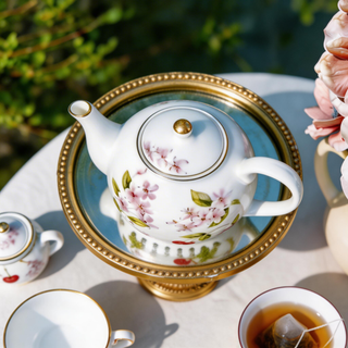 Cherry Blossom Early Morning Teapot 650ml
