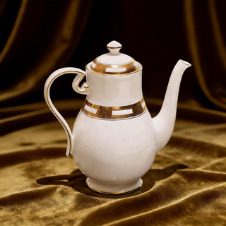 Empress White & Gold Coffee Pot 1200ml