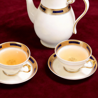 Empress Cobalt 5 Pieces Tea Set
