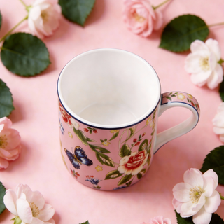 Cottage Garden Windsor Mug-Pink
