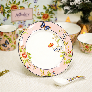 Cottage Garden Sweet Plate Set of 4