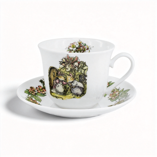 Brambly Hedge Manor Feast Tea Cup & Saucer - Afternoon Grove