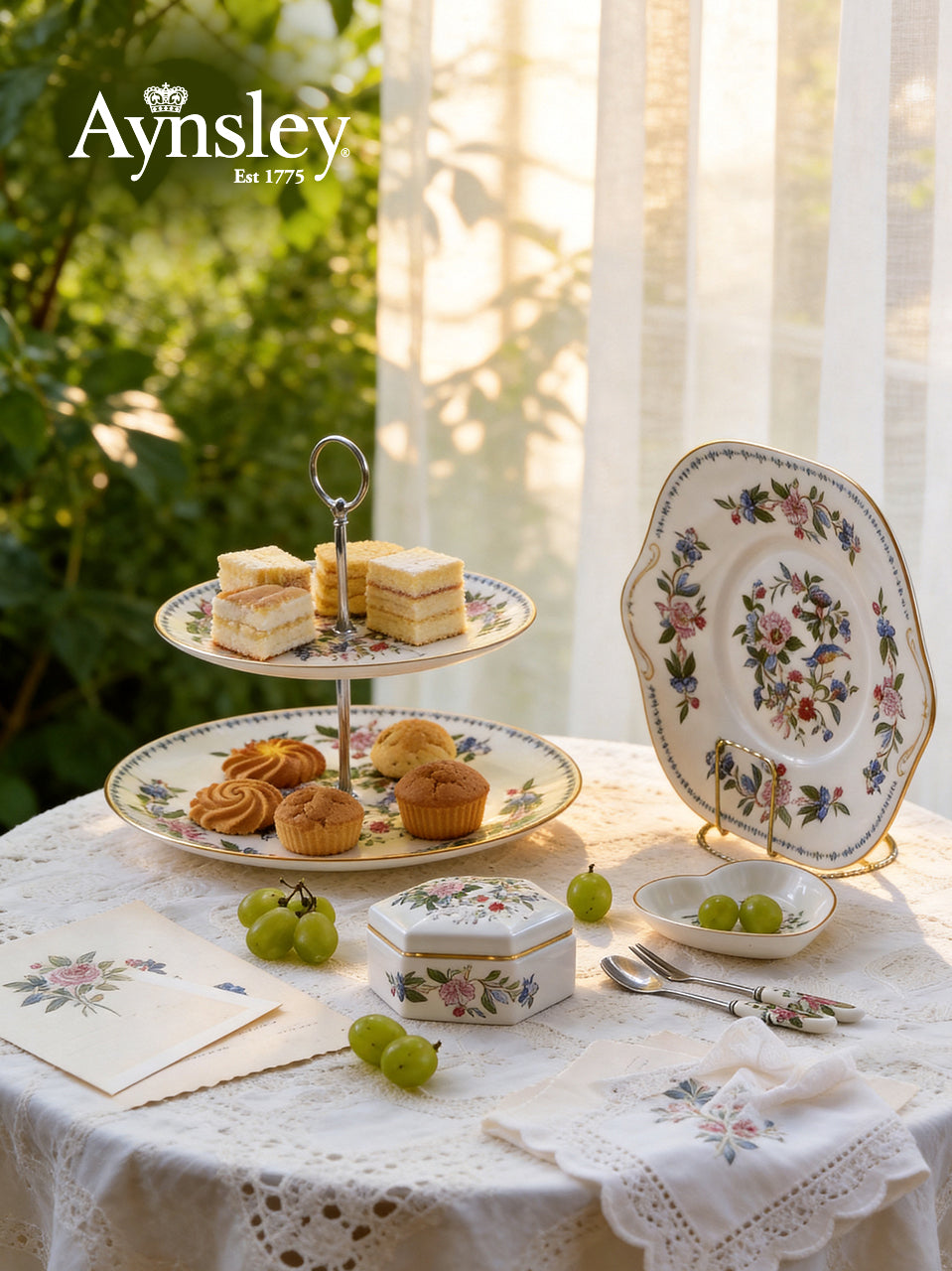 Pembroke Oban Tea Cup & Saucer – Aynsley