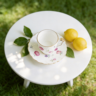 Florida Crocus Coffee Cup & Stand