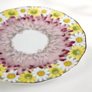 Daisy Sweet Plate-Pink