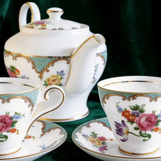 Wilton 5 Pieces Tea Set-Green