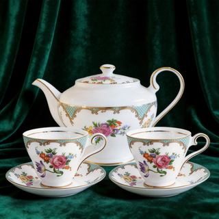 Wilton 5 Pieces Tea Set-Green