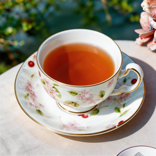 Cherry Blossom Oban Tea Cup & Suacer