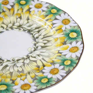 Daisy Sweet Plate-Yellow