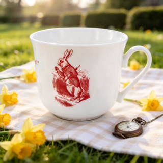 Alice in Wonderland Tea Cup & Saucer Pink