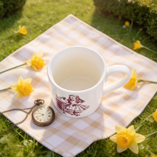 Alice in Wonderland Mug Pink