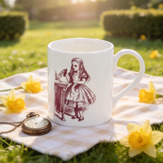 Alice in Wonderland Mug Pink