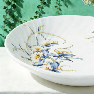 Just Orchid Swirl Fruit Bowl
