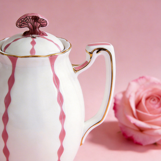 Butterfly Coffee Pot 700ml-Pink