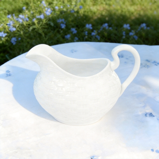 Basketweave Creamer