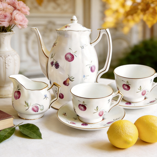 Florida Crocus 7 Pieces Tea Set with 700ml Teapot