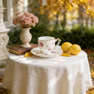 Florida Crocus Coffee Cup & Stand