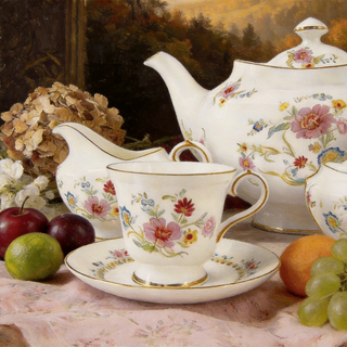 Shangri-La Lancaster 7 Pieces Tea Set
