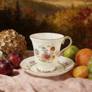 Shangri-La Lancaster Tea Cup & Saucer