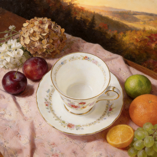 Shangri-La Lancaster Tea Cup & Saucer