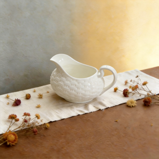 Basketweave Creamer