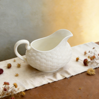 Basketweave Creamer