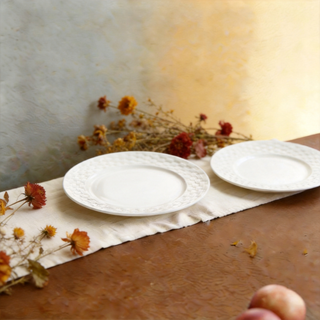 Basketweave Dinner Plate 27cm