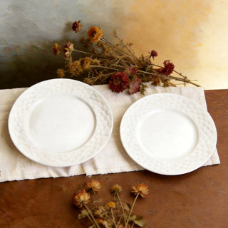 Basketweave Dinner Plate 27cm