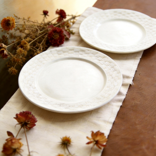 Basketweave Dinner Plate 27cm