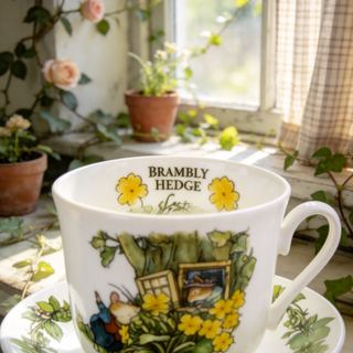 Brambly Hedge Countryside Warmth Tea Cup & Saucer - Awakening Garden