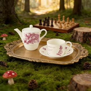 Alice In Wonderland Tea for One - Pink
